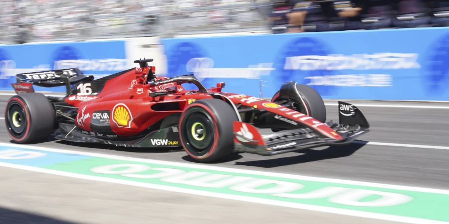 Charles Leclerc Ferrari Japan