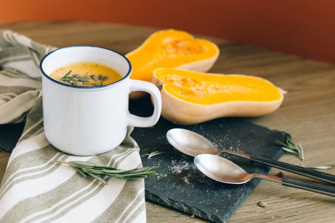 Nahrhaft und schmackhaft: die Kürbissuppe. Kürbis, Kürbissuppe