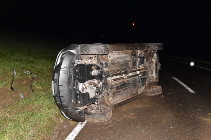 Totalschaden an Auto nach Unfall in Herisau. Totalschaden mit Auto