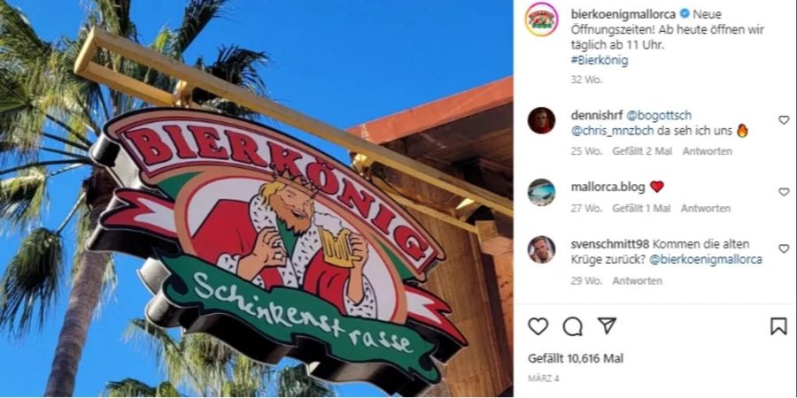 Am Mittwoch wurden zwei Deutsche im Bierkönig verprügelt.