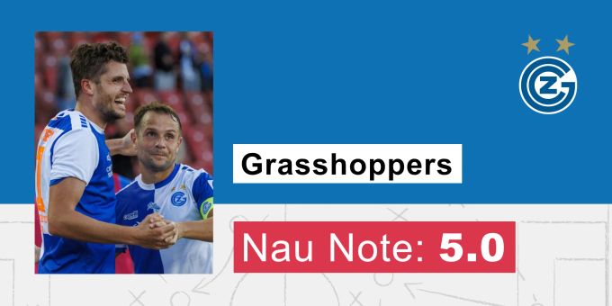 Die Nau.ch-Note für die Grasshoppers. GC