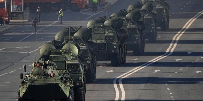 Militärparade zum Tag des Sieges in Moskau. Militärparade zum Tag des Sieges in Moskau.