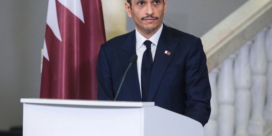Der katarische Regierungschef Mohammed bin Abdulrahman Al Thani hält eine Verlängerung der Feuerpause für möglich.