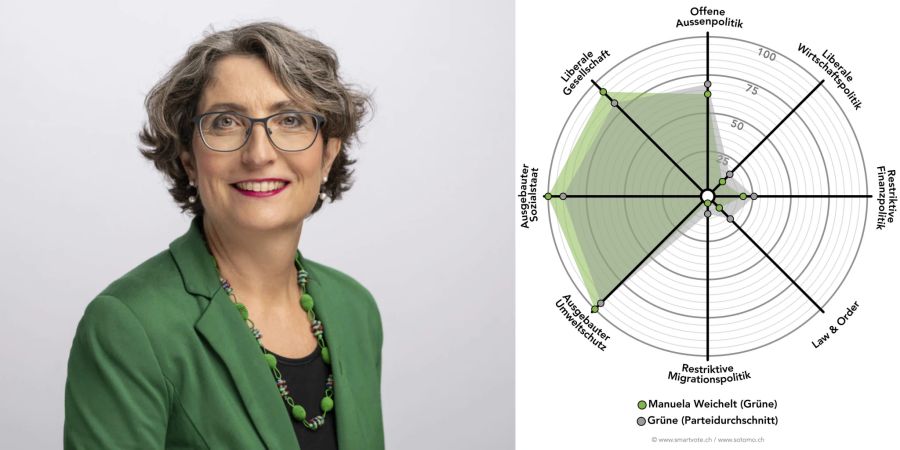 Smartspider Manuela Weichelt (Grüne)