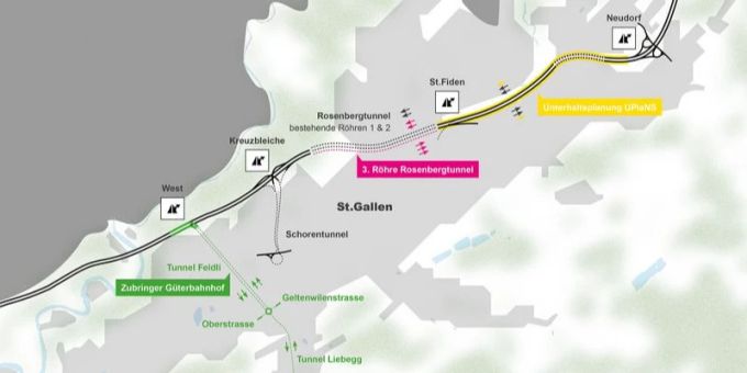 Zubringer Güterbahnhof. Zubringer Güterbahnhof