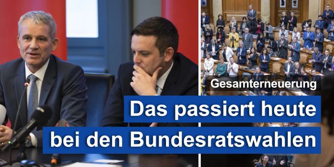 Gesamterneuerung - Das passiert heute bei den Bundesratswahlen