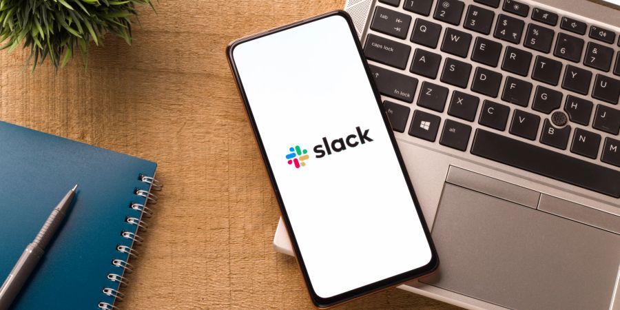 Slack-App auf dem Smartphone