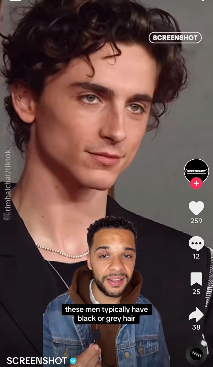 Auch Timothée Chalamet, Hauptdarsteller von «Dune: Teil 2», soll ein «Nagetier-Mann» sein.