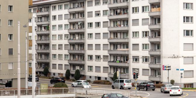 Apartment Wohnraum Quartier Luzern