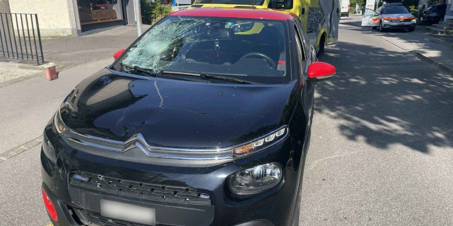 Unfall Düdingen