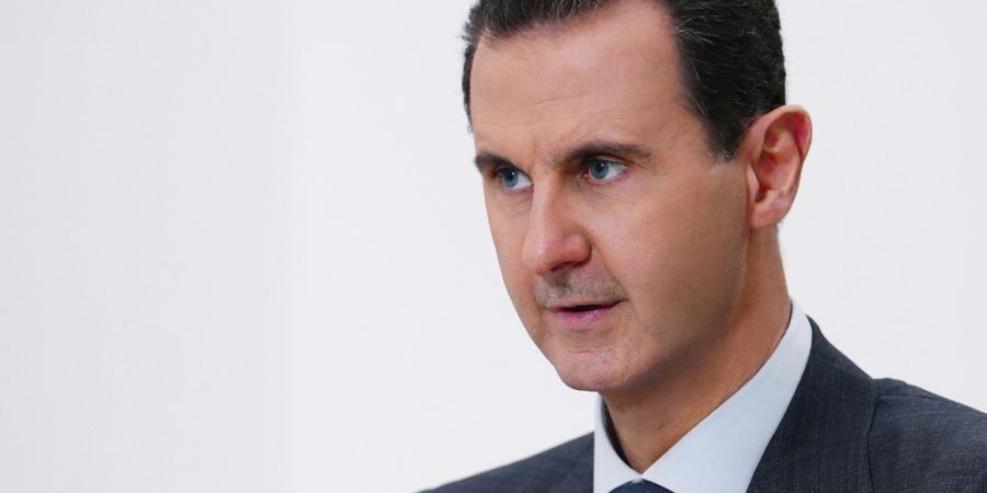 HANDOUT - Der ehemalige syrische Präsident Baschar al-Assad im Jahr 2019 in Damaskus. Foto: -/SANA via AP/dpa/Archivbild - ACHTUNG: Nur zur redaktionellen Verwendung und nur mit vollst...