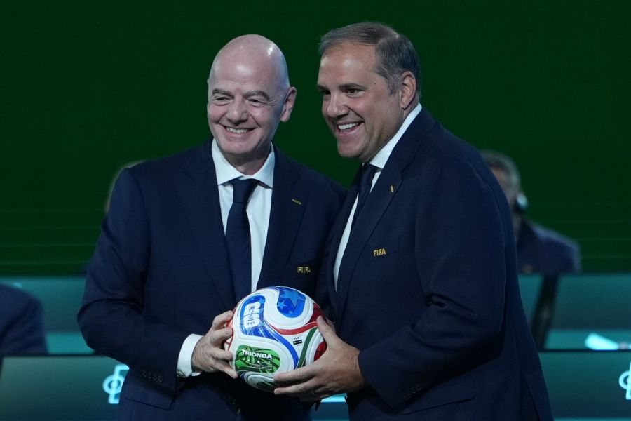 Victor Montagliani gianni infantino