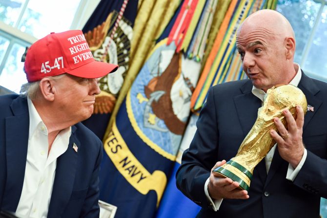 Fifa Trump Gianni Infantino