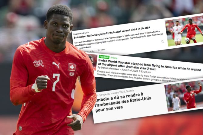 Breel Embolo Schweizer Nati