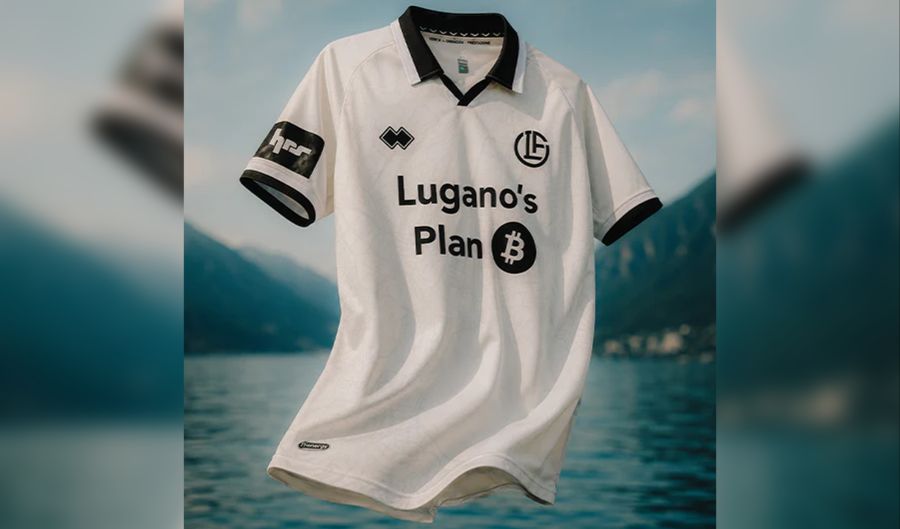 Das neue dritte Trikot des FC Lugano.