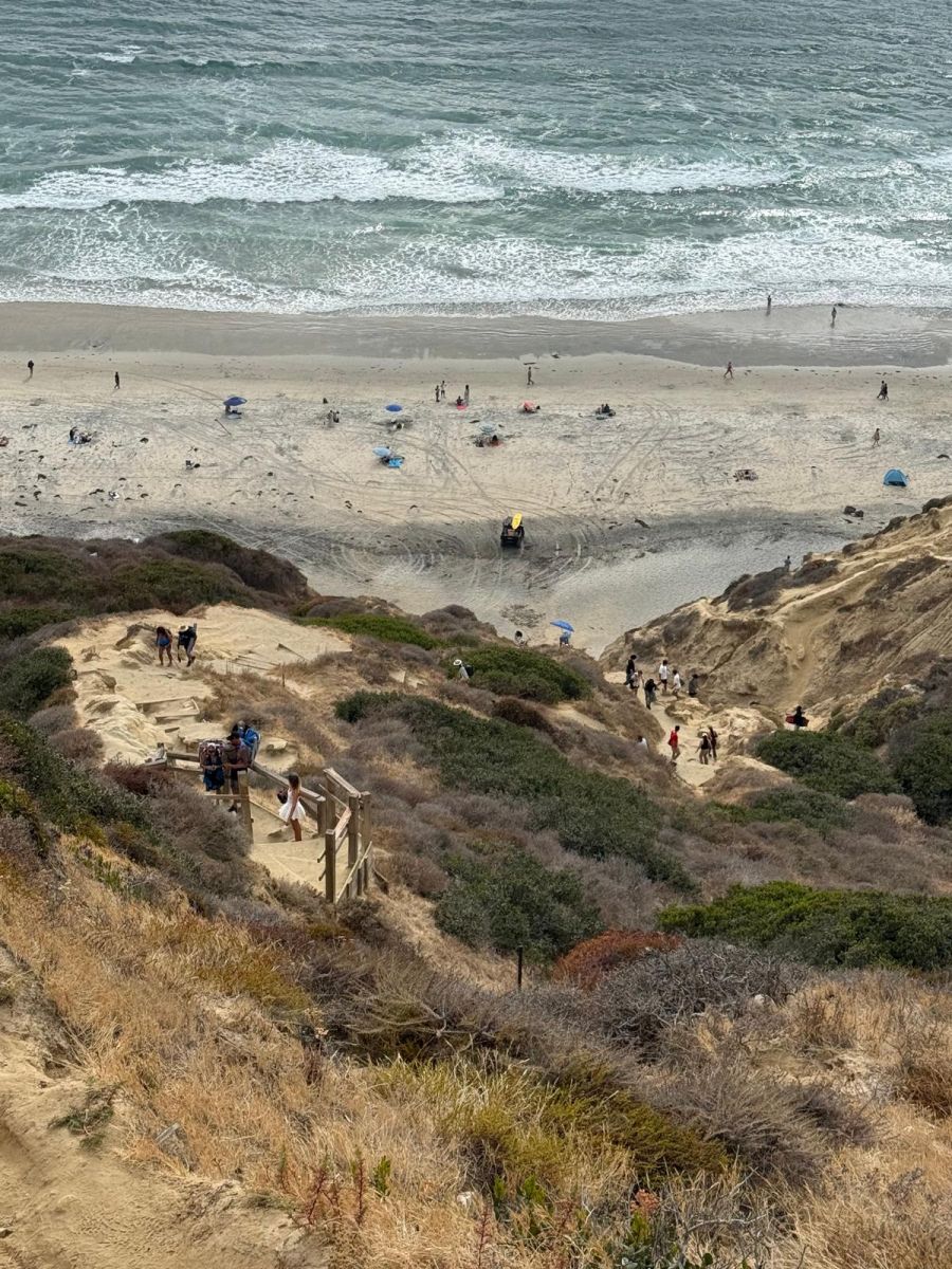 Es geht steil zu und her.