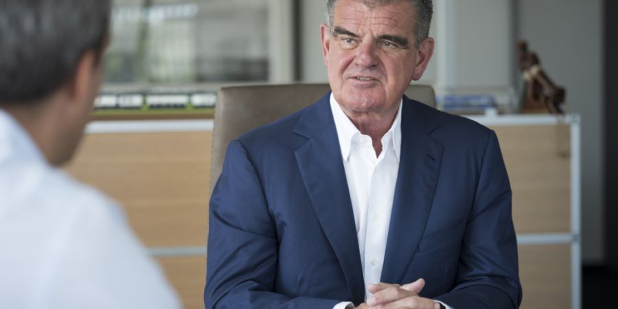 Peter Spuhler, Verwaltungsratspräsident von Stadler Rail, wirft den Vertretern der Landwirtschaft vor, die Wirtschaft zu erpressen. (Archivbild)