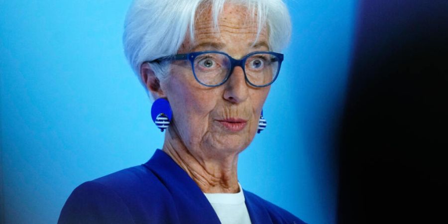 Die EZB-Chefin bezeichnet einen allfälligen Rücktritt als mögliche Option. (Archivbild)
