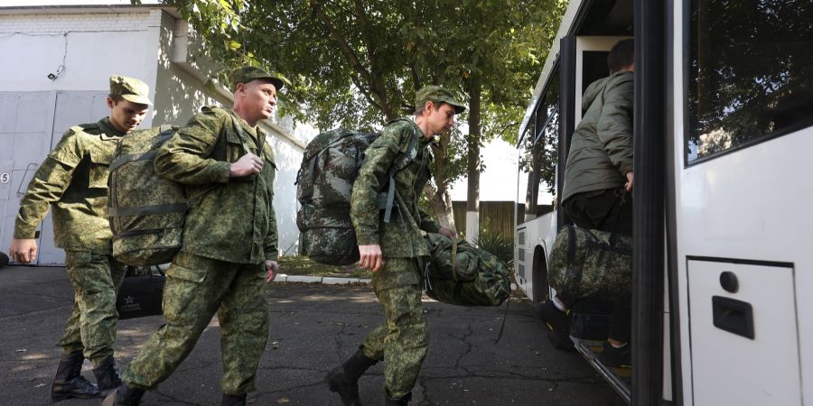 Russland Mobilmachung