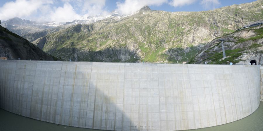Die Staumauern am Grimselsee sollen erhöht werden. (Archivbild)