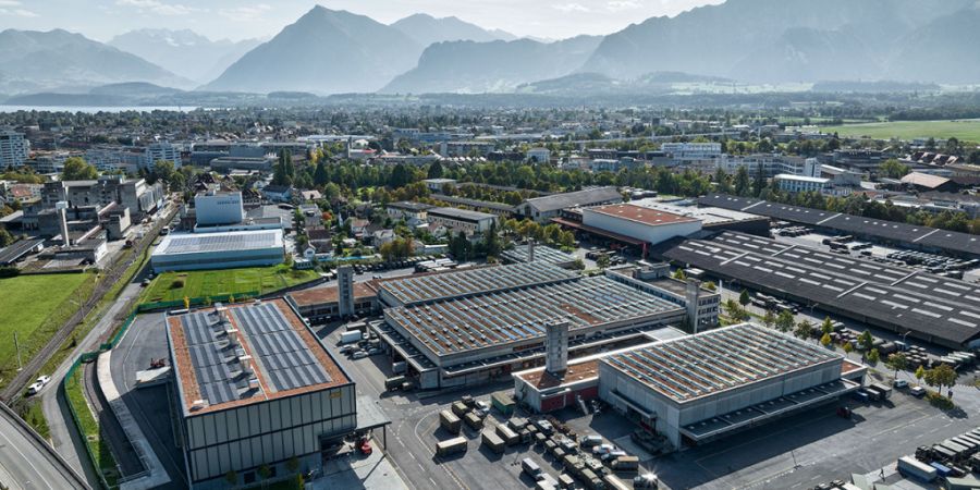 Der Bund will seine Flächen im Entwicklungsschwerpunkt Thun Nord weiterhin selber nutzen.