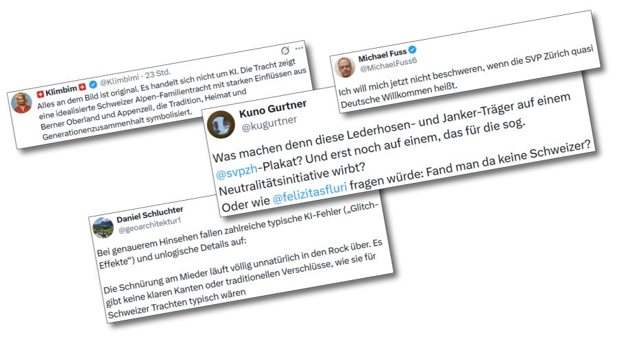 SVP Kanton Zürich Lederhosen