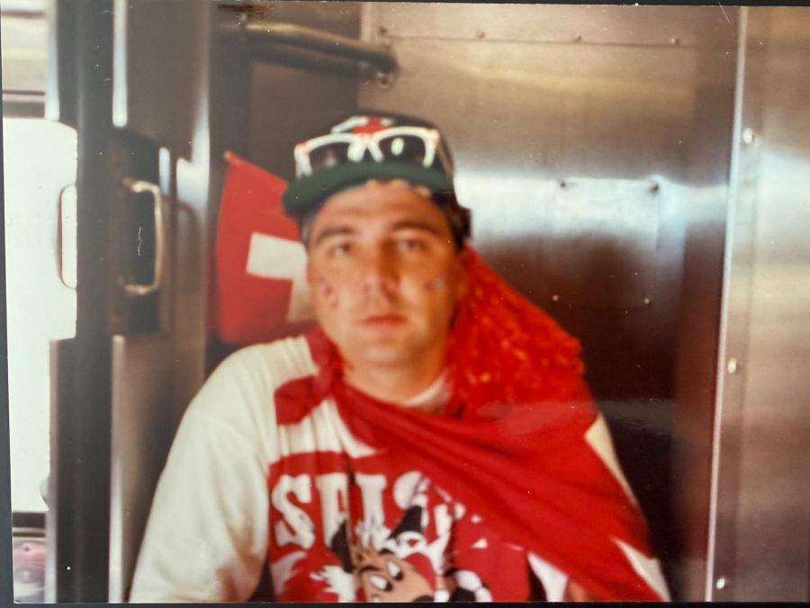 Mischi Wettstein an der WM 1994.