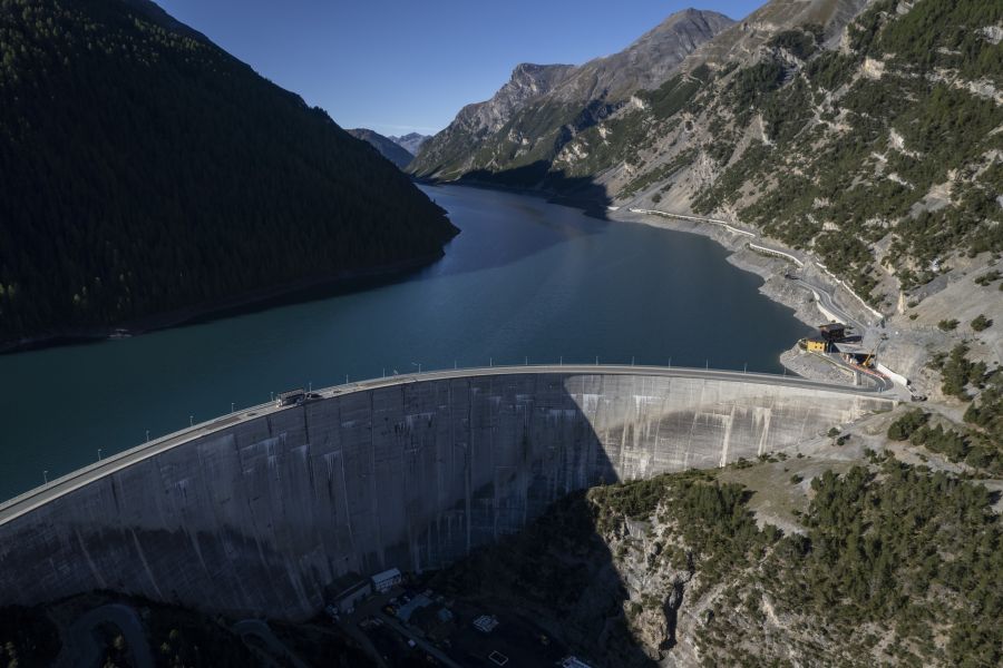 In der Schweiz gibt es über 50 Stauwerke.