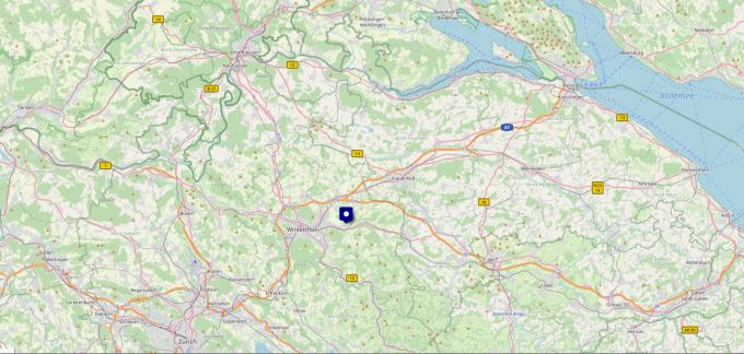 Am Freitag wurde ein Jugendlicher in Elsau ZH Opfer einer schweren Gewalttat. Karte Jugendlicher Elsau