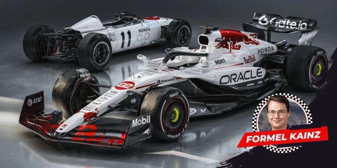 Ganz in Weiss - Red Bull beim Japan-GP mit spektakulärer Honda-Hommage