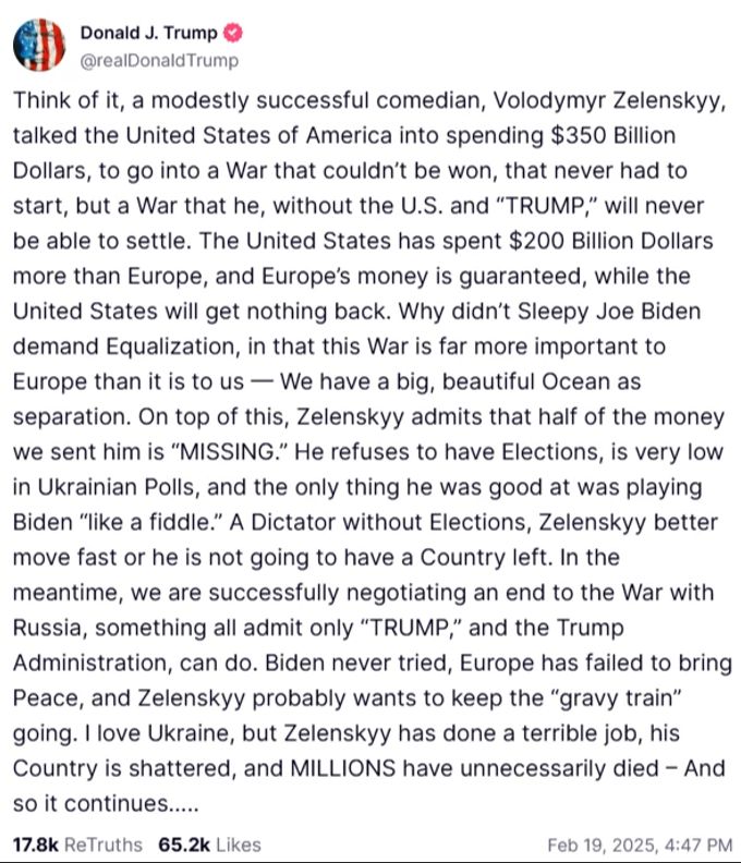 Donald Trump Selenskyj