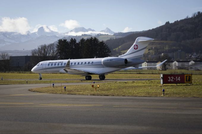 Ab Februar 2025 wird der neue Bundesratsjet erstmals zum Einsatz kommen. bundesratsjet