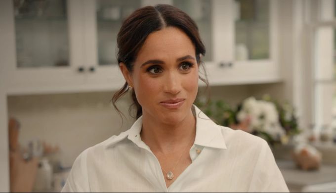 Meghan kocht in ihrer neuen Netflix-Serie mit Freunden. Meghan Markle