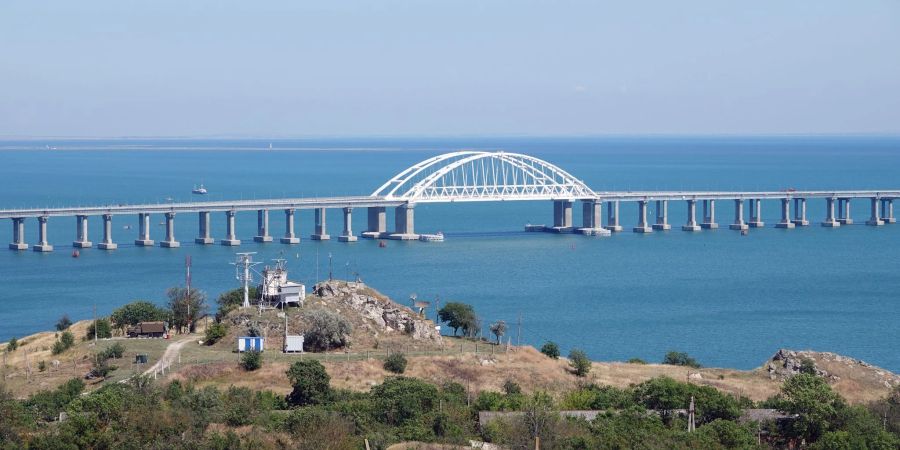 Brücke Krim Russland