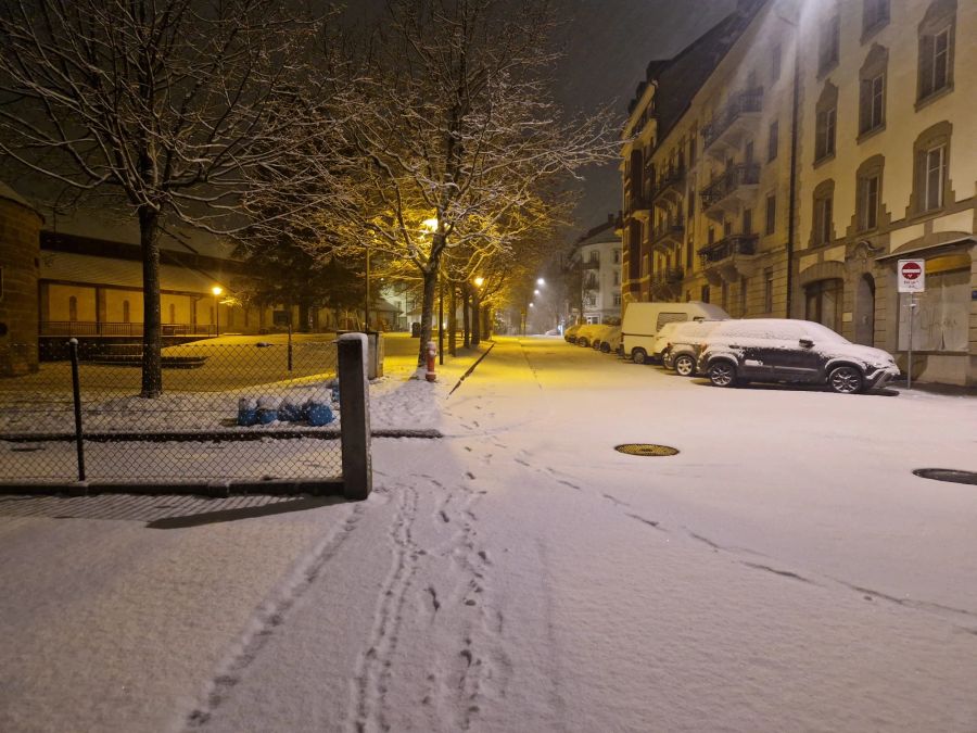 Ebenso wie in Fribourg.