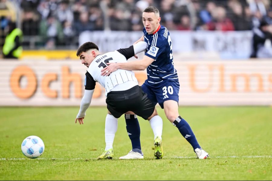 Auch Silvan Hefti (rechts) spielt beim HSV.