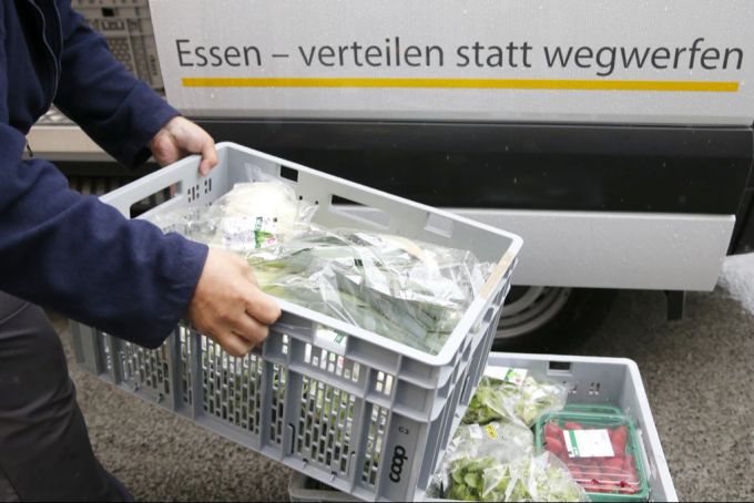 Die Schweizer Tafel konnte 2024 mehr Lebensmittel retten als im Vorjahr. (Archivbild) Schweizer Tafel Symbolbild