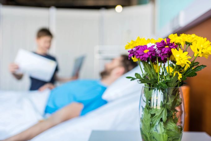 Schon ein bisschen Natur wirkt für Kranke Wunder. Natur Krankenhaus