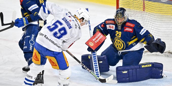 Der EV Zug dreht die Auswärts-Partie beim HCD noch um. EV Zug HC Davos