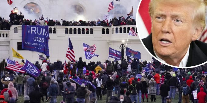 Der Sturm aufs Kapitol im Januar 2021. Kapitol-Sturm Donald Trump