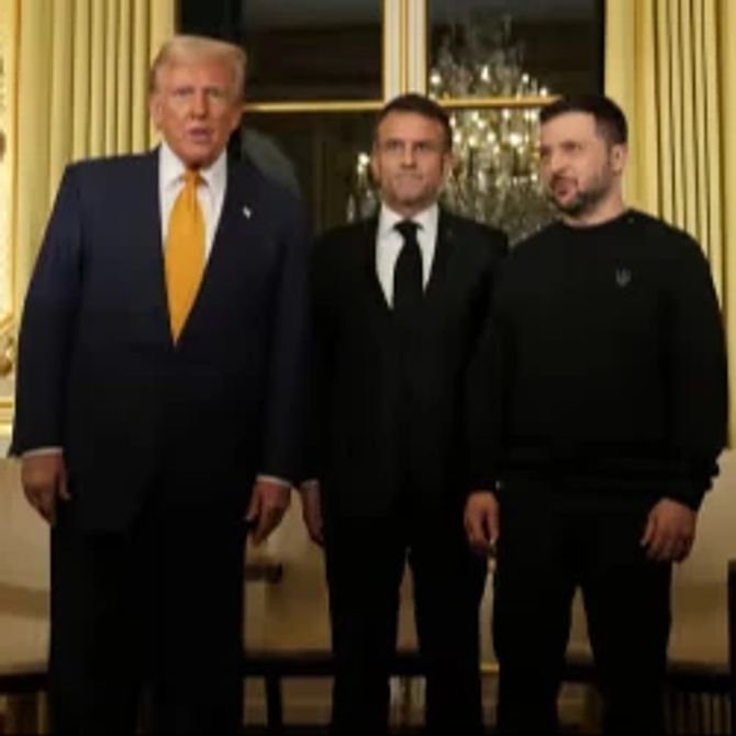 Macron trump Selenskyj