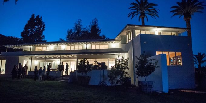 Das Thomas-Mann-Haus in Los Angeles bei seiner Eröffnung 2018, nachdem es die Bundesrepublik gekauft hatte. (Archivbild) Thomas-Mann-Haus