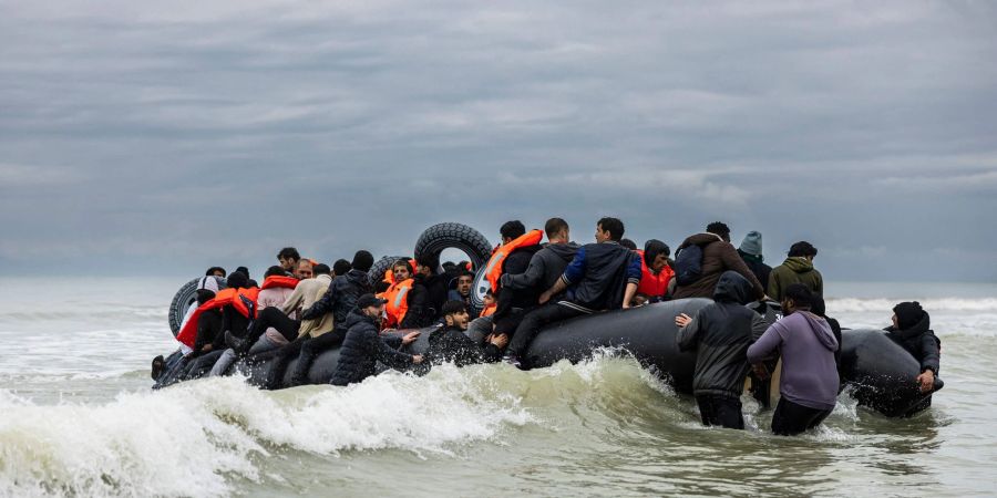 Die Zahl der Bootsmigranten ist im vergangenen Jahr wieder gestiegen. (Archivbild)