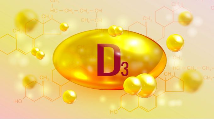 Vitamin D3 wird in der Haut von Mensch und Tier gebildet. Vitamin D3