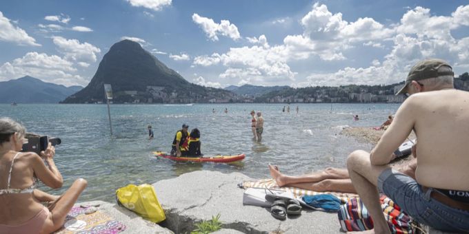 Im Tessin wird es die nächsten Tage heiss. Wetter Tessin