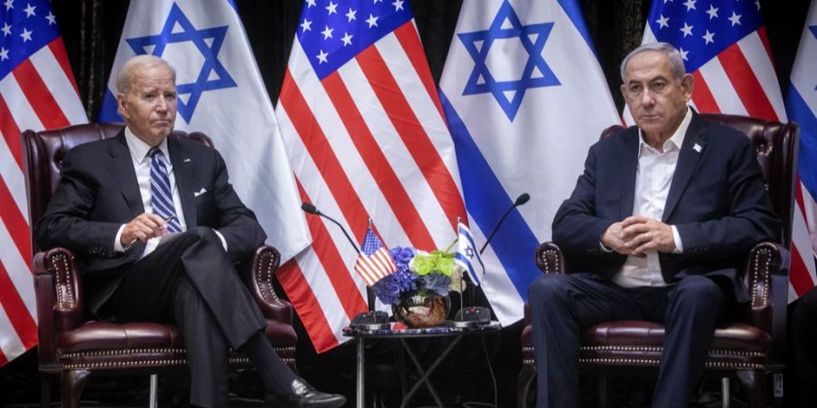 Joe Biden Benjamin Netanjahu