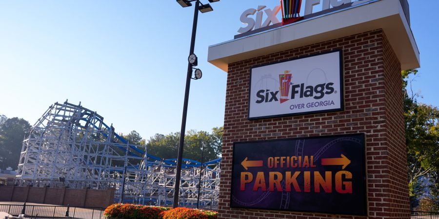 Six Flags Achterbahn