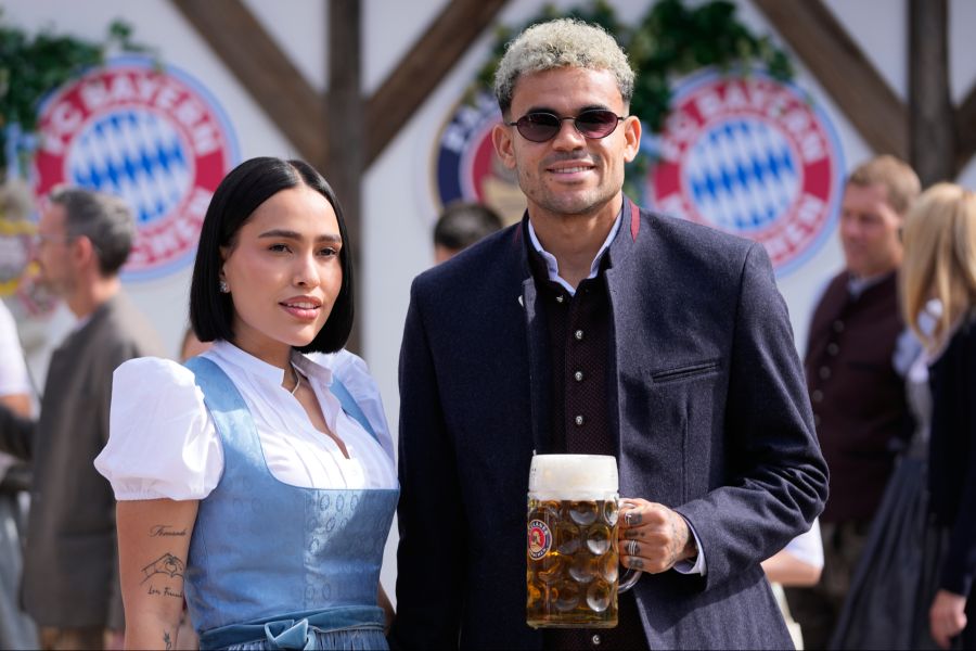 Auch Luis Diaz ist beim Oktoberfest dabei.