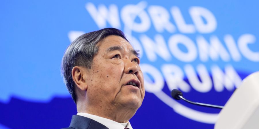 US-Finanzminister Scott Bessent und Chinas Vize-Ministerpräsident He Lifeng (im Bild) haben über Handel und KI gesprochen. (Archivbild)