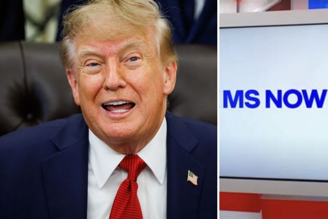 MS Now Trump